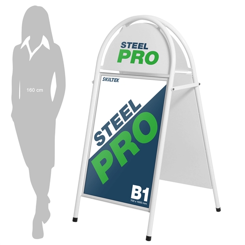 SteelPro Vit Gatupratare - 70x100 cm