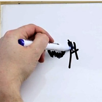 Whiteboard pennor