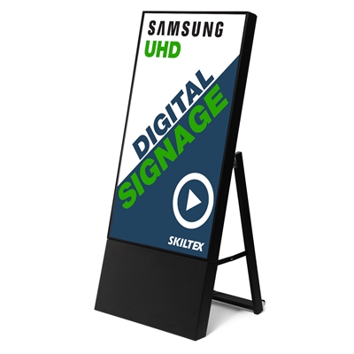 Digital gatupratare med 43" Display - Smart-Line - Svart