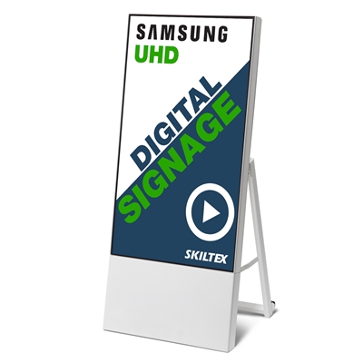 Smart-Line Digital Skylt med 43" Display - Vit