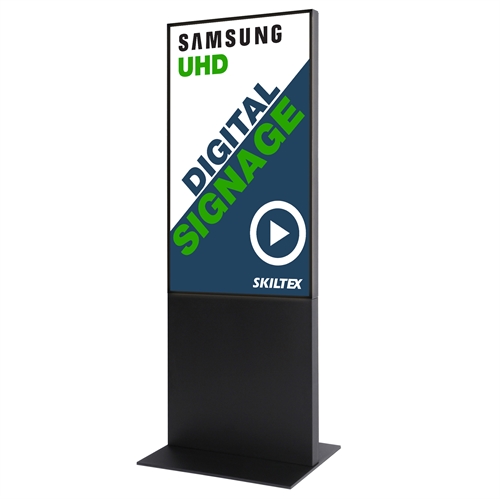 Smart-Line Totem Digital Skylt med 55" Display - Svart